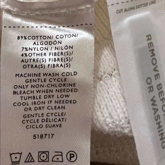 Gorgeous Ann Taylor Factory Long-Sleeve White Lightweight Sweater Size XL *NWT* - Picture 6 of 8